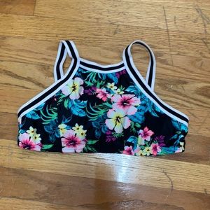 Floral Halter Swimming top